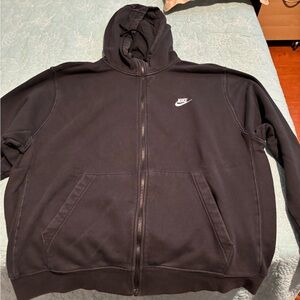 Black Nike Zipup